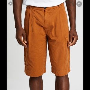 Raeburn design Laundered Shorts Rust Medium